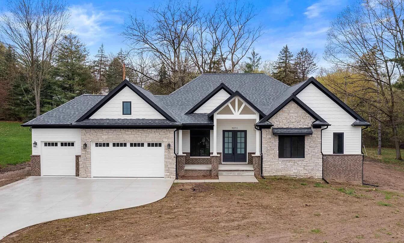 Custom Home built on your land by Mi Hometown Building