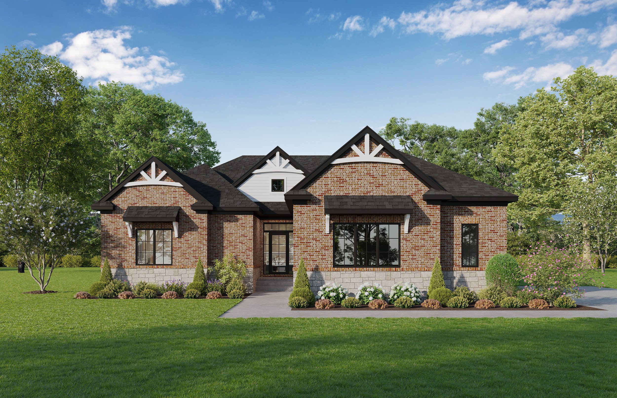 Custom Home built by Mi Hometown Biulding